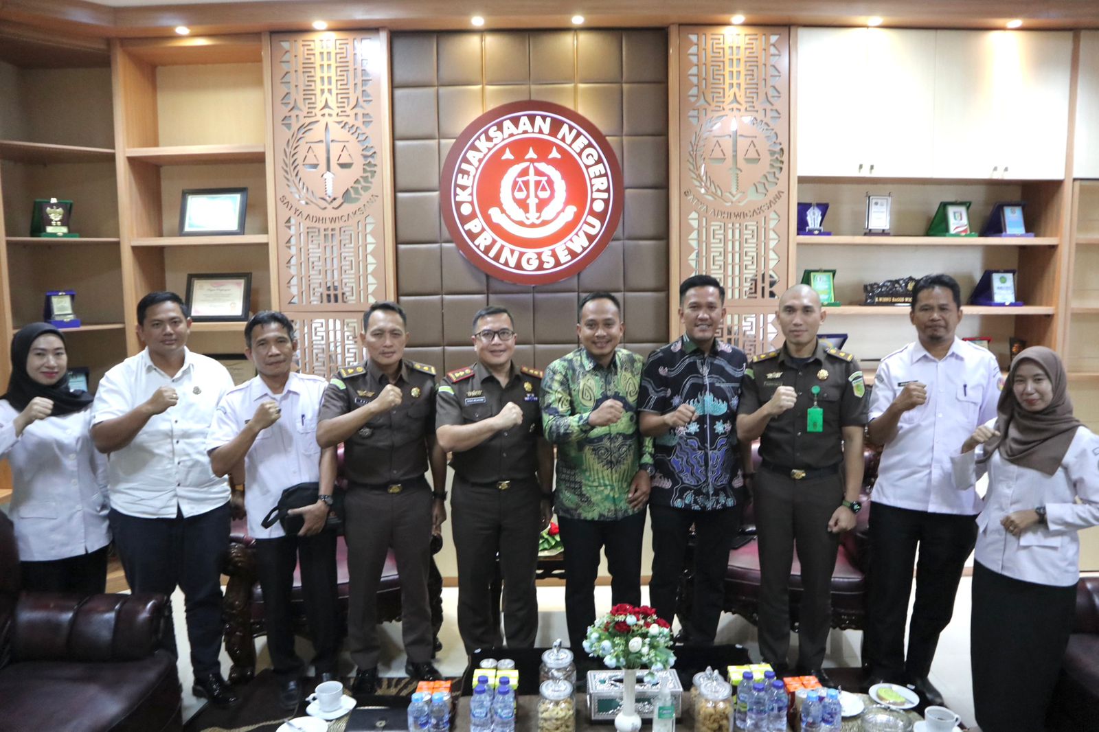 Persiapan Pemilihan Serentak 2024, Bawaslu Lakukan Audiensi dengan Kejaksaan Negeri Kabupaten Pringsewu