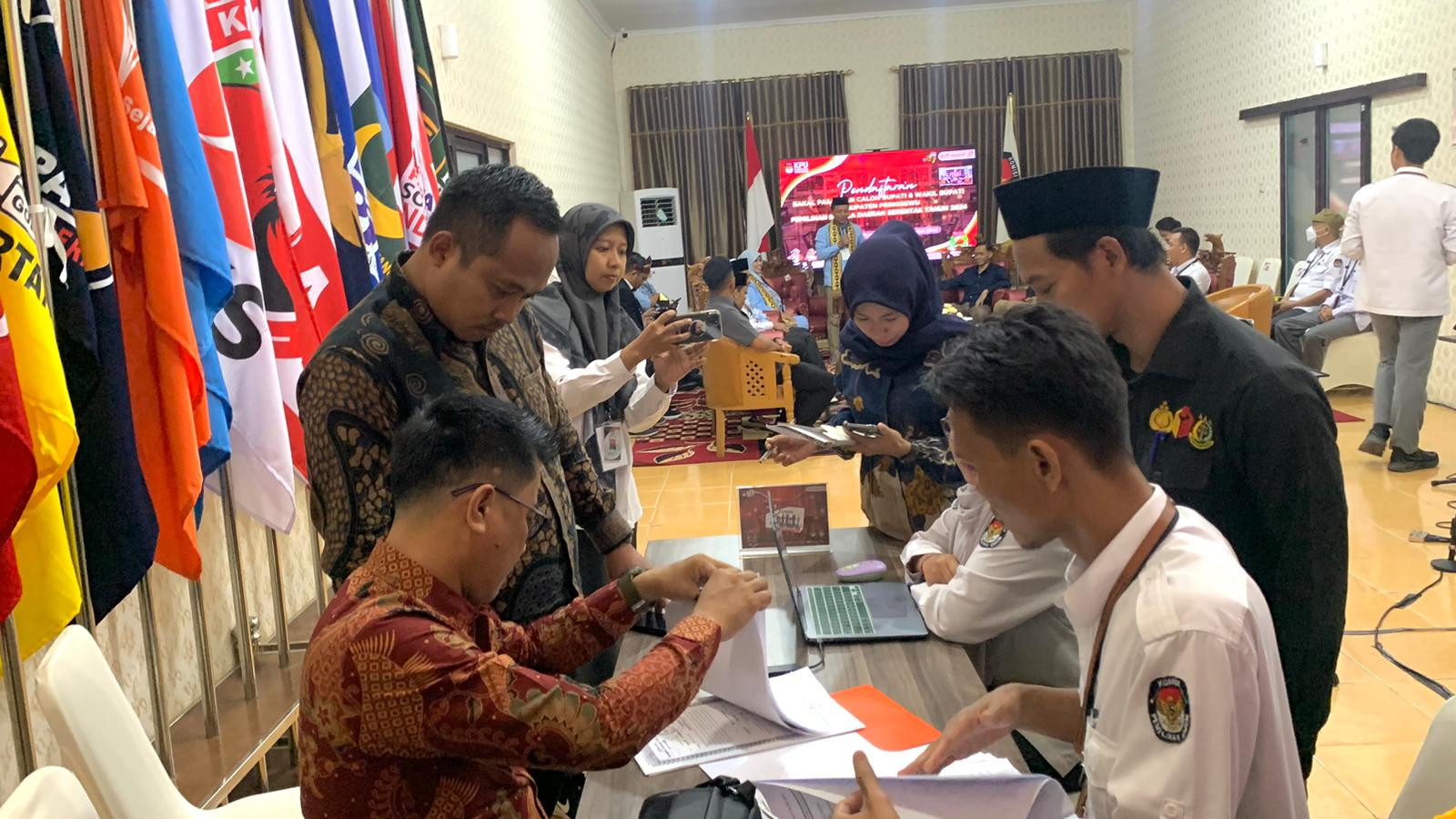 Hari Terakhir, Bawaslu Pringsewu Tekankan Kepatuhan Terhadap Ketentuan dan Prosedur Tahapan Pencalonan