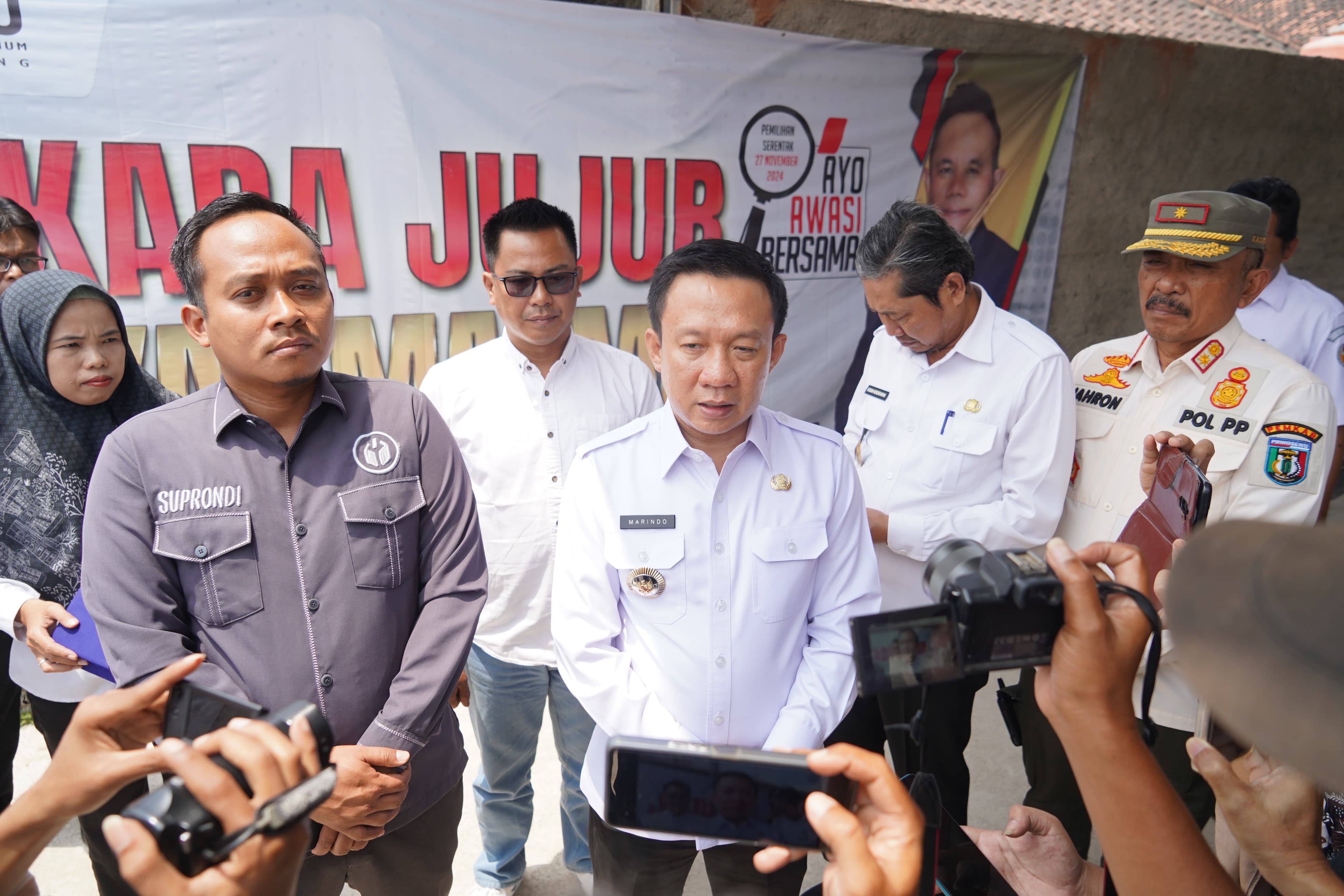 Sinergi Sukseskan Pemilihan Serentak 2024, Bawaslu Pringsewu Terima Audiensi Pemerintah Daerah Kabupaten Pringsewu