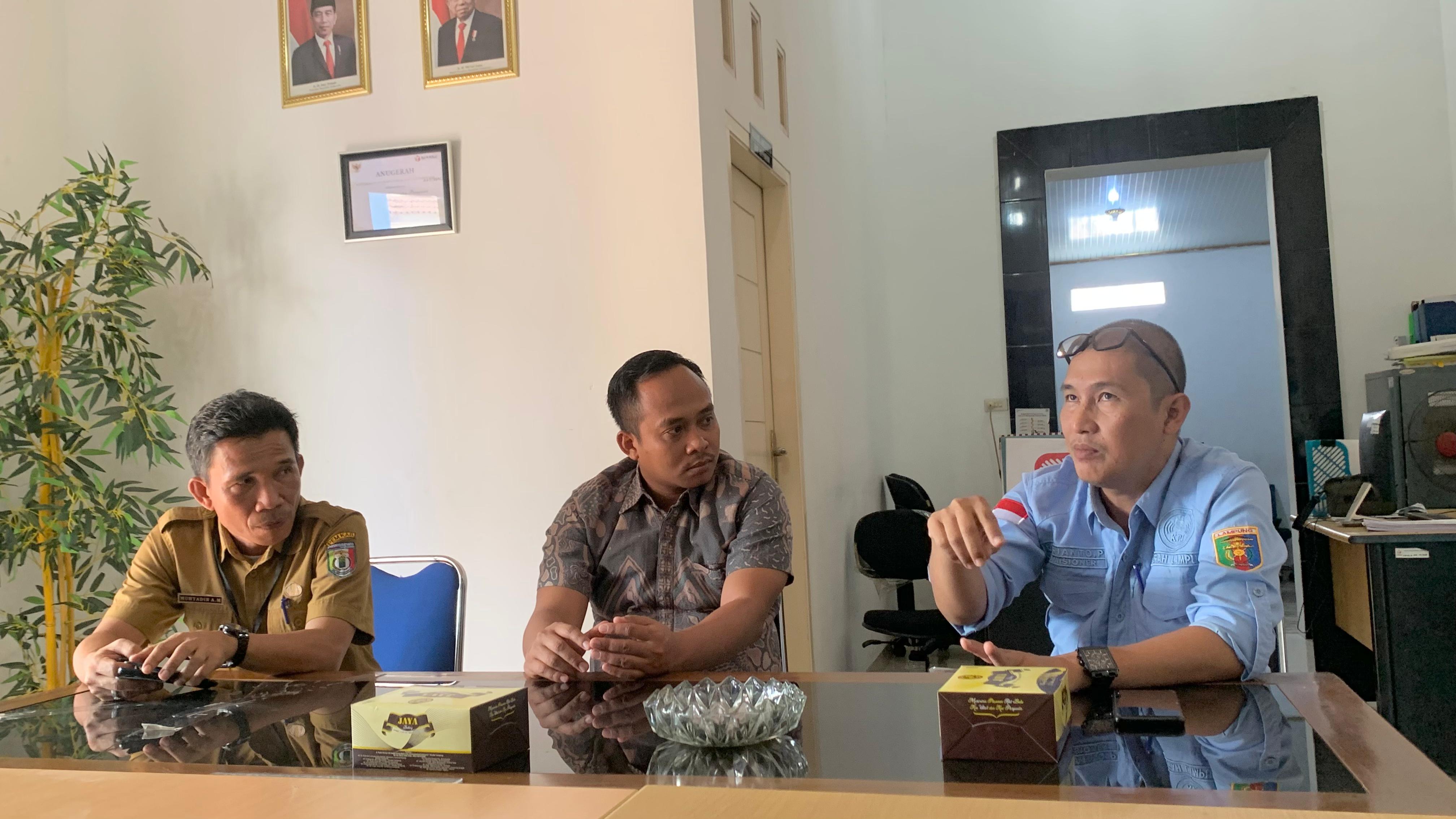 Foto Bawaslu Pringsewu menerima koordinasi dari Komisi Penyiaran Indonesia Daerah (KPID) Lampung di Kantor Bawaslu Pringsewu