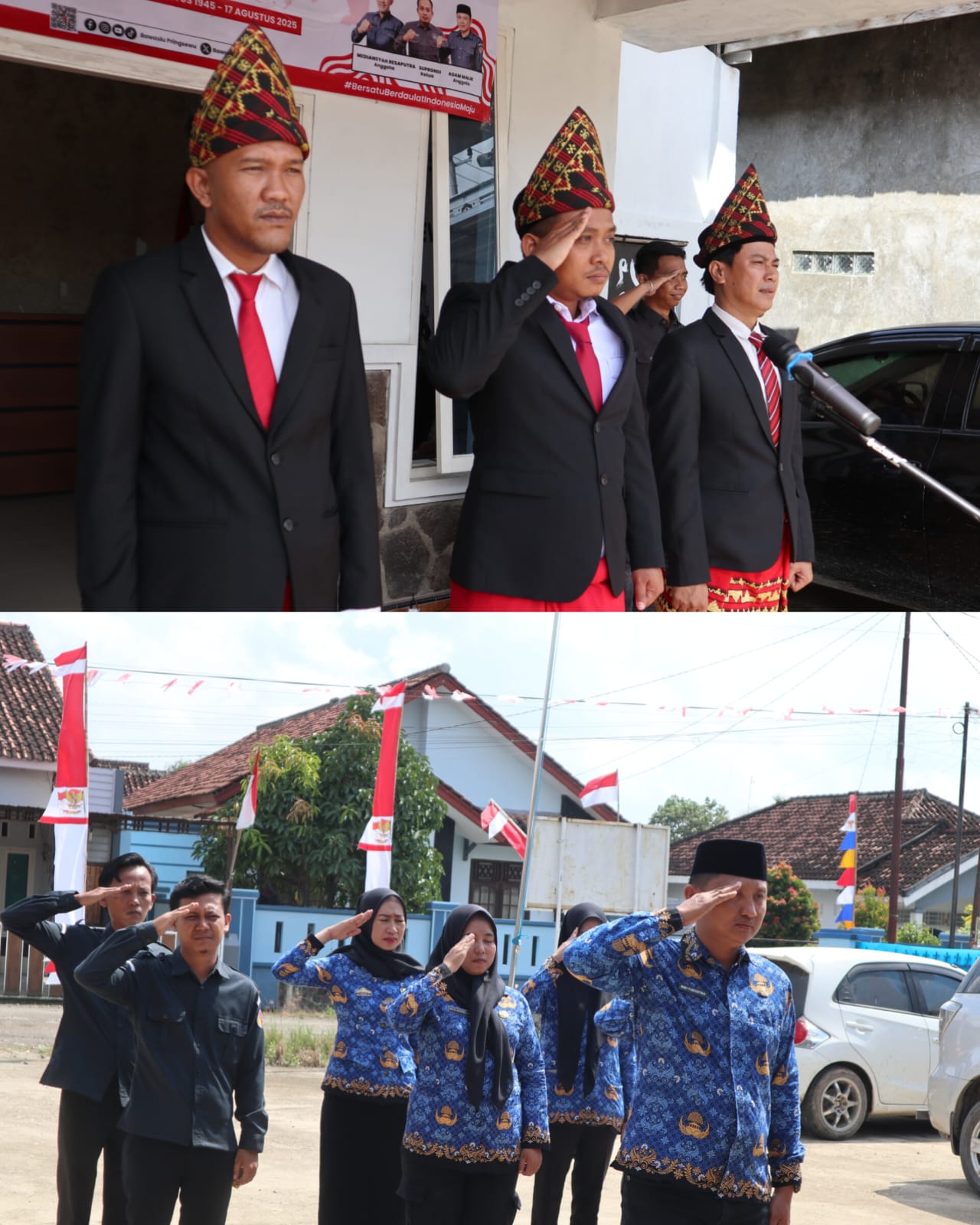 UPACARA PRINGATAN HARI KEMERDEKAAN REPUBLIK INDONESIA KE - 80