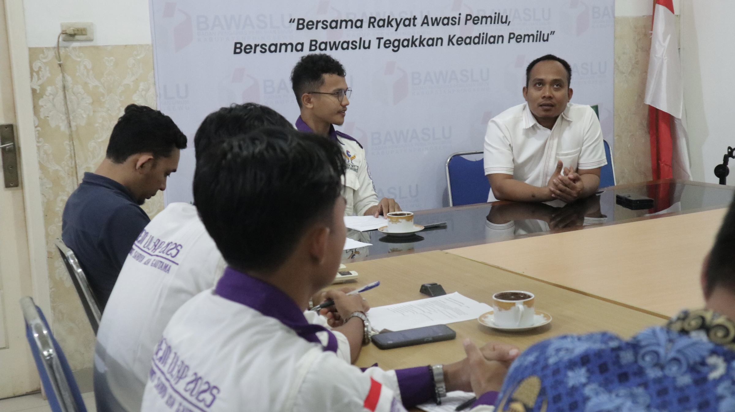 Bawaslu Pringsewu Terima Audiensi BEM UAP, Bahas Urgensi Pembentukan BAWASLUM Independen di Lingkungan Kampus