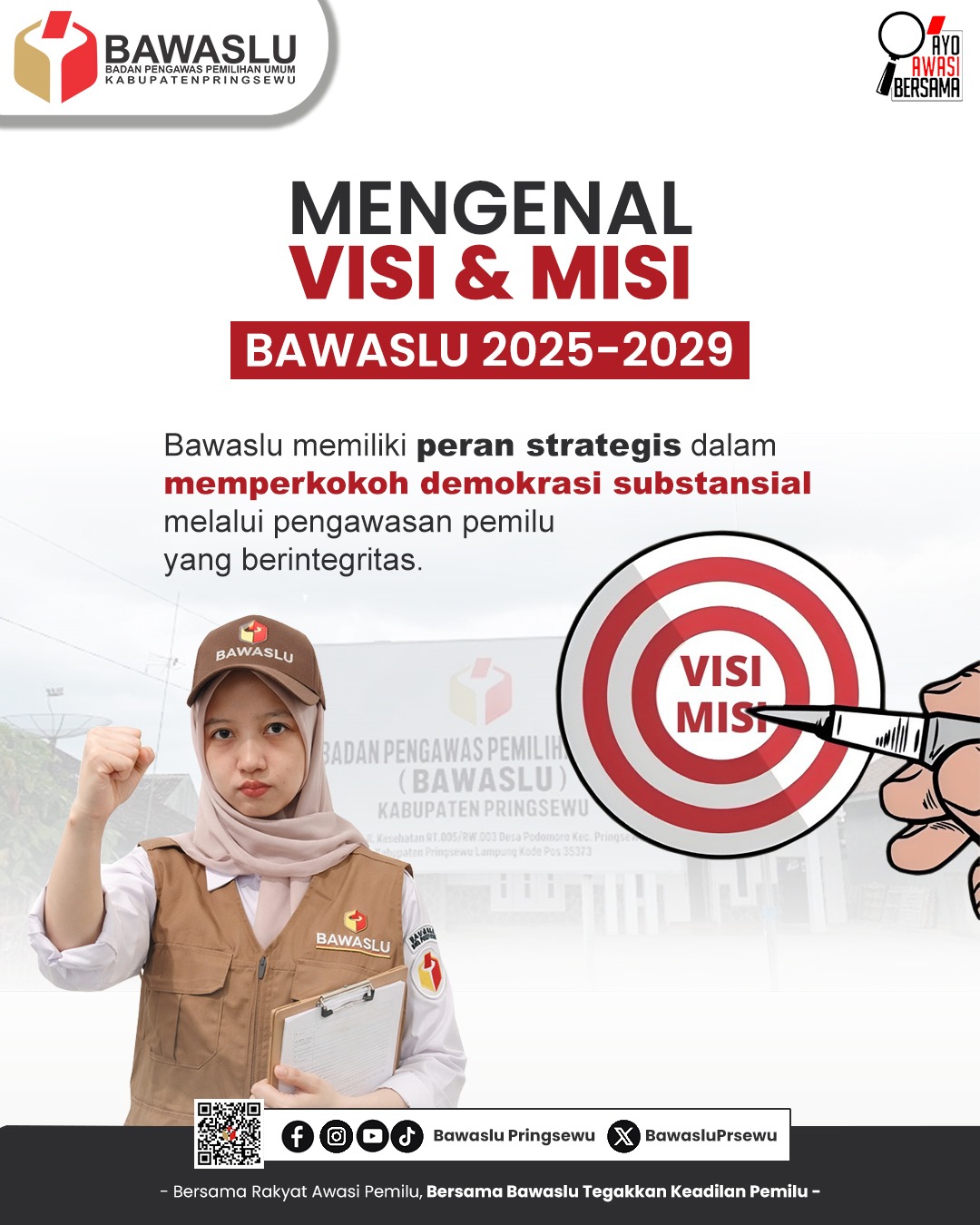 Mengenal Visi dan Misi Bawaslu Tahun 2025–2029