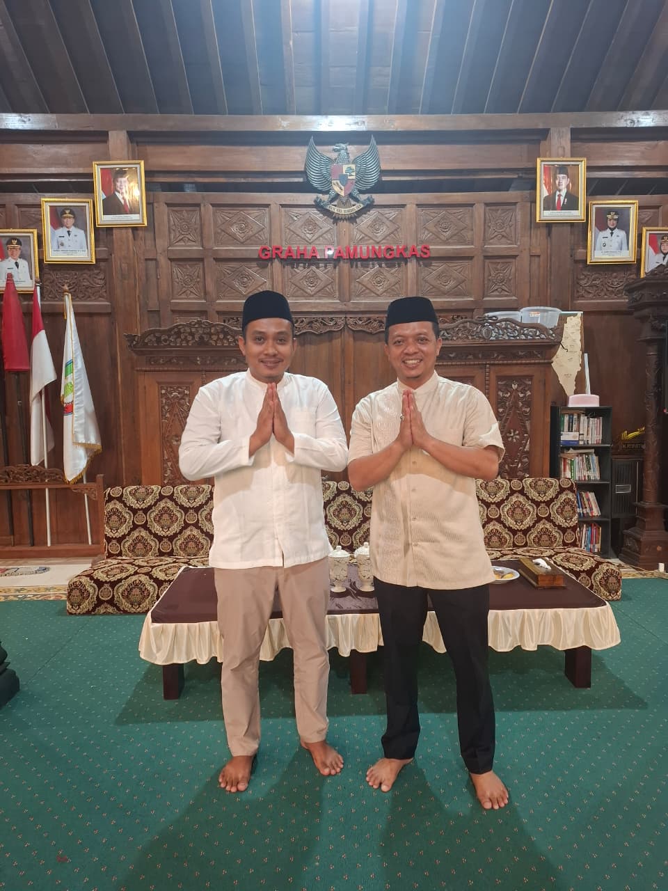 Perkuat Sinergi, Bawaslu Pringsewu Halal Bihalal dan Konsolidasi Demokrasi Bersama Bupati