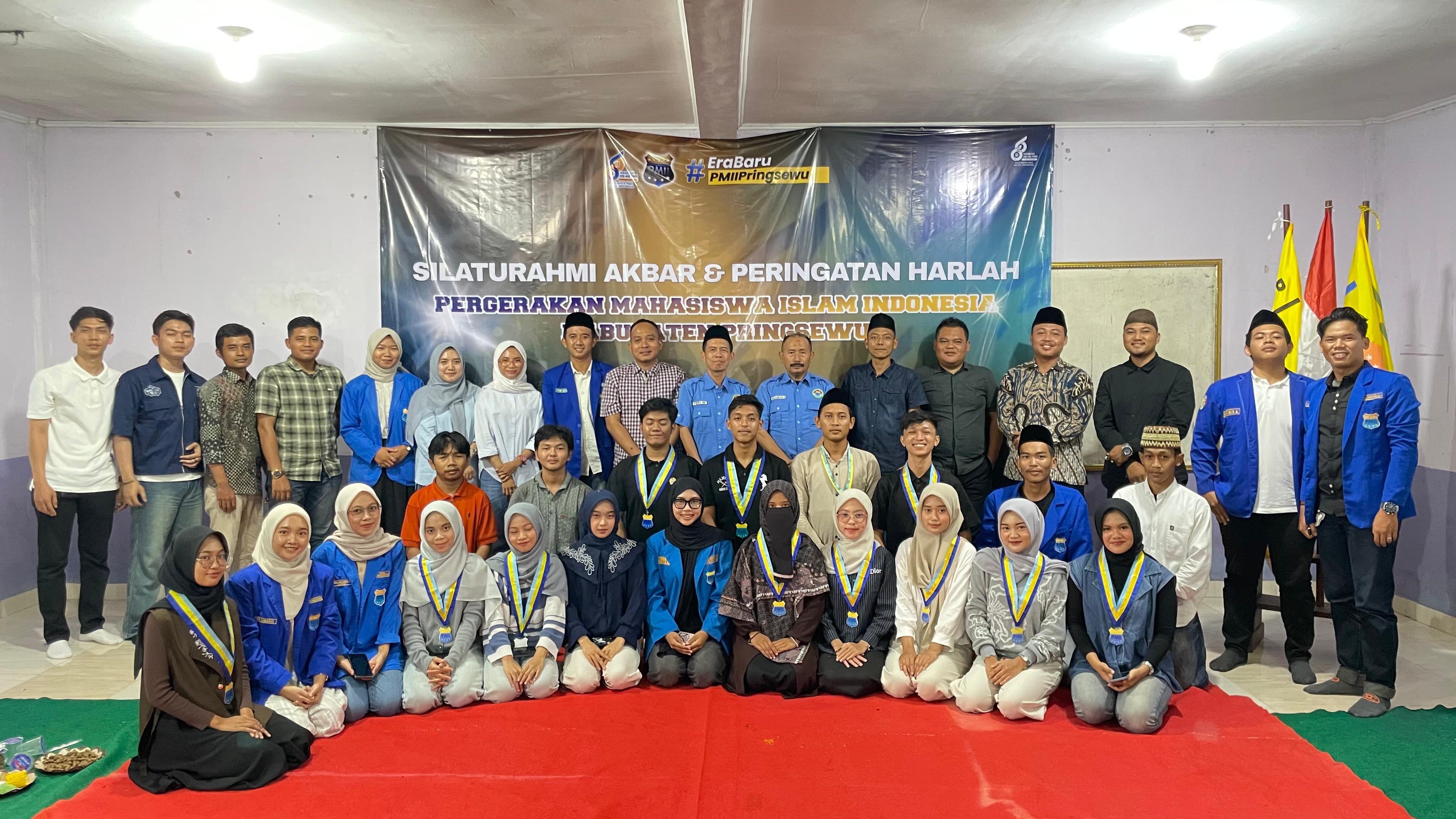 Konsolidasi Demokrasi: Bawaslu Pringsewu Hadiri Silaturahmi Akbar dan Peringatan Harlah PMII