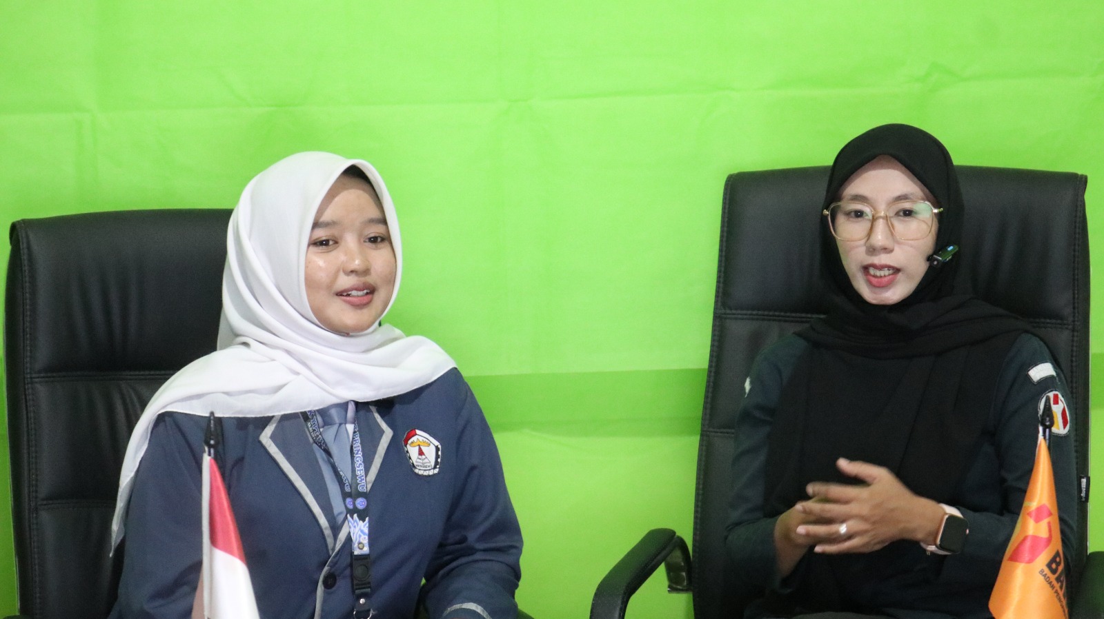 Suara Gen Z untuk Demokrasi,  Ketua OSIS SMK YPT Hadir di Podcast NgoDe Bawaslu Pringsewu