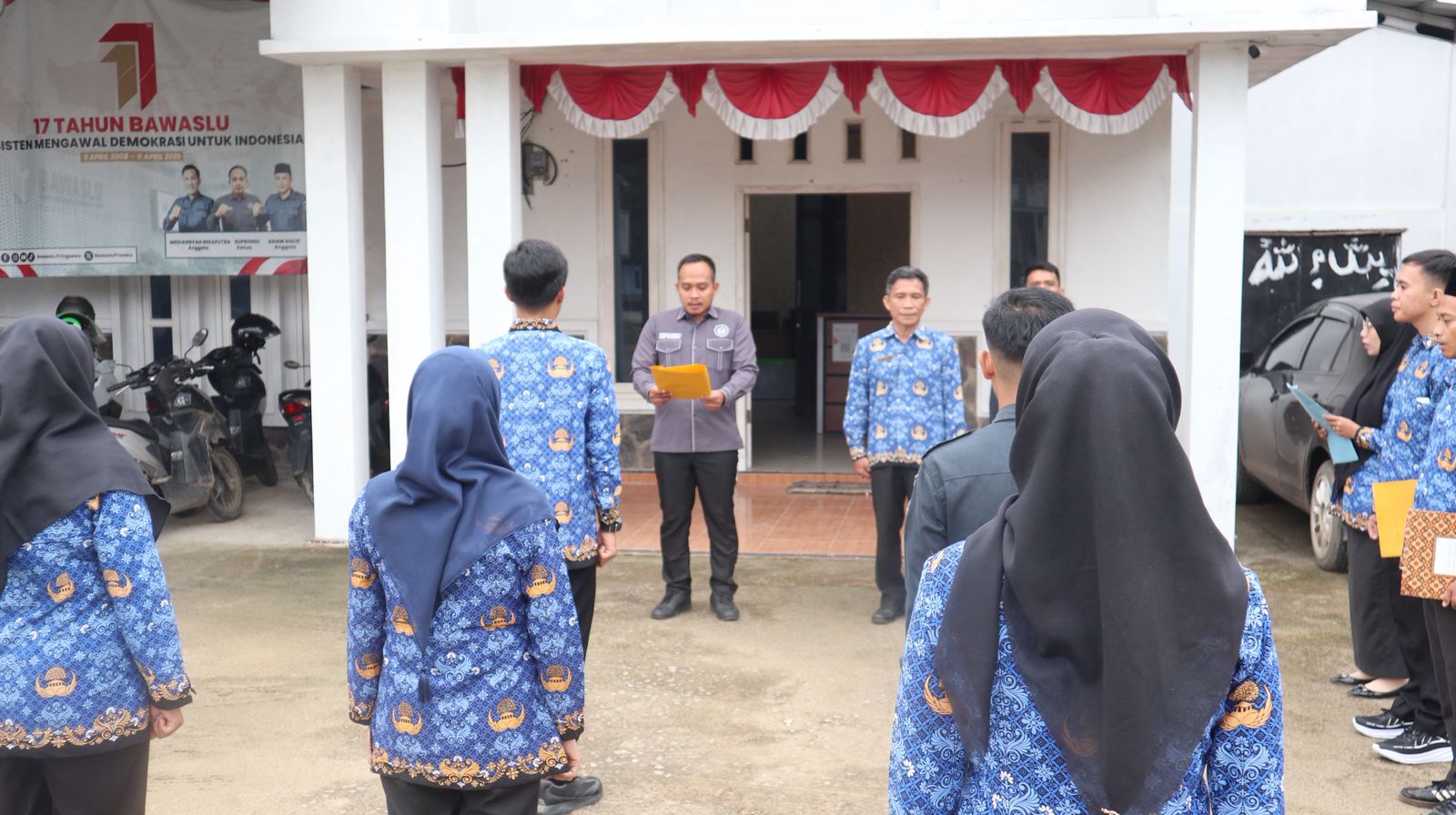 Bawaslu Kabupaten Pringsewu Gelar Upacara Peringatan Hari Kebangkitan Nasional Tahun 2026