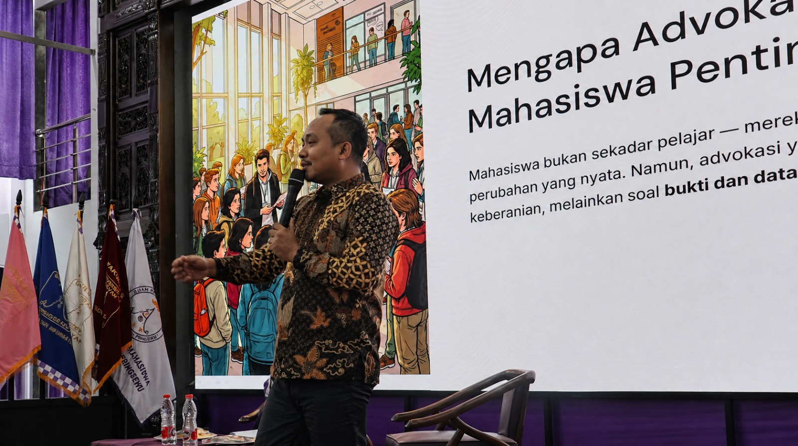 Bawaslu Pringsewu Dorong Penguatan Advokasi Mahasiswa Berbasis Data dalam LDO BEM Universitas Aisyah Pringsewu