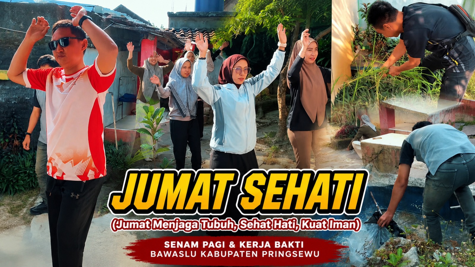 Bawaslu Pringsewu Konsisten Laksanakan Program Jumat Sehati dan Jumpa Berlian
