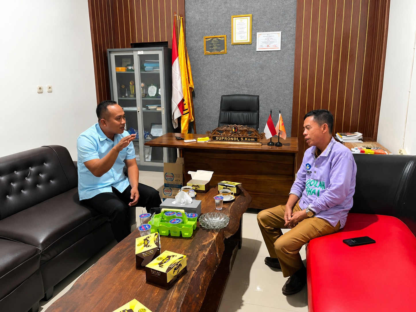 Bawaslu Pringsewu Perkuat Demokrasi Inklusif Bersama SLB Negeri Pringsewu