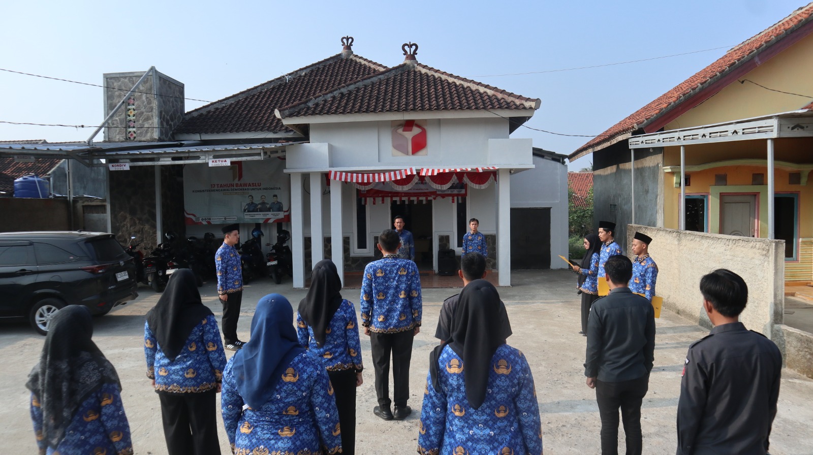 Upacara HUT ke-81 RI, Bawaslu Kabupaten Pringsewu Refleksikan Semangat Pengabdian dan Integritas