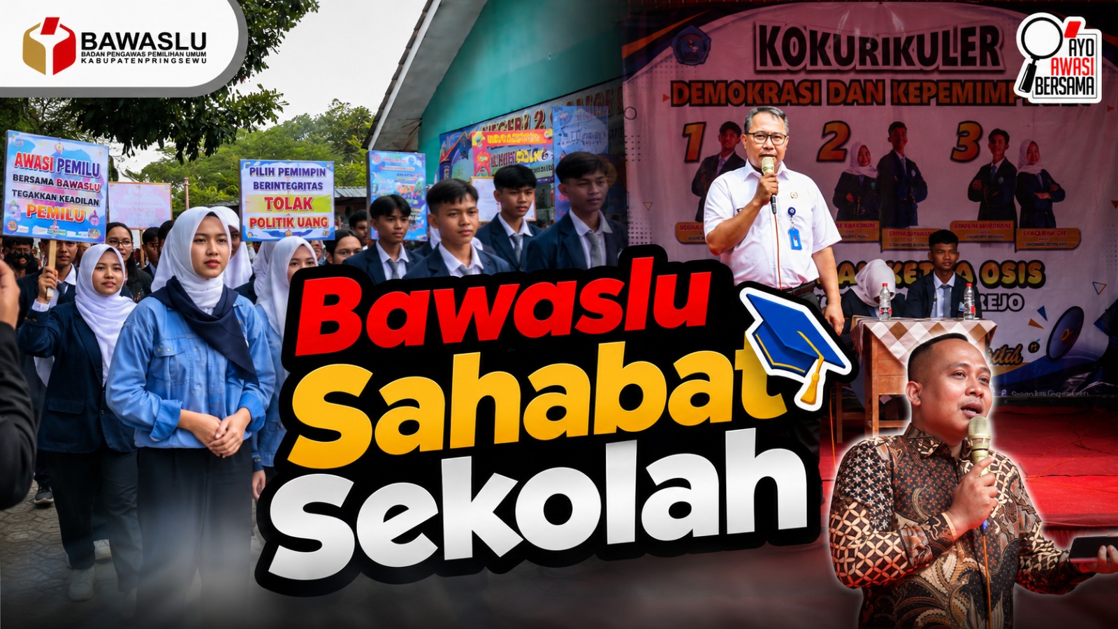 Bawaslu Sahabat Sekolah: Tanamkan Nilai Demokrasi Sejak Pemilihan Ketua OSIS