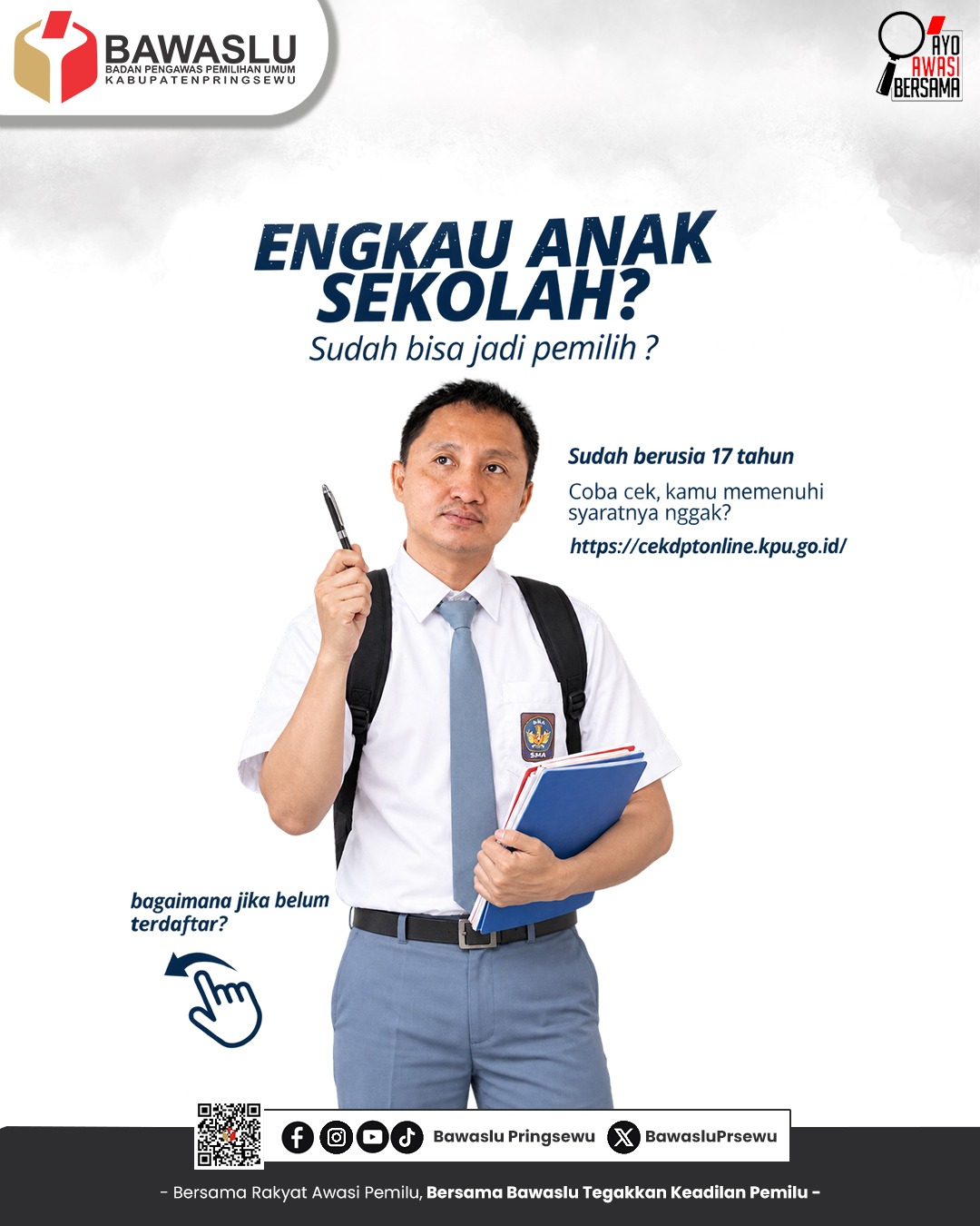 Sudah 17 Tahun? Yuk, Cek Data Pemilihmu!