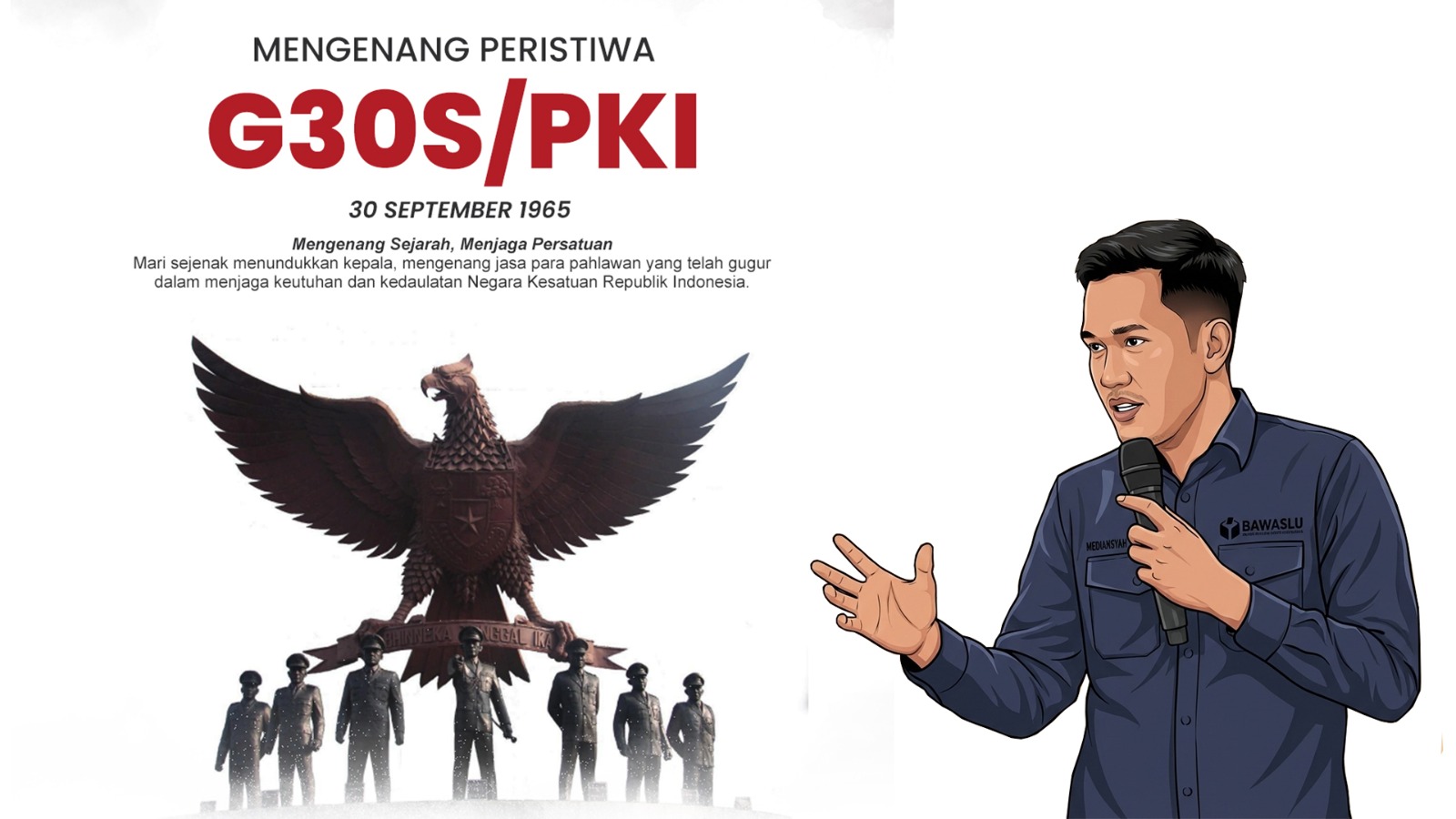 Mediansyah Resaputra Ajak Masyarakat Jadikan Sejarah sebagai Pengingat Menjaga Persatuan