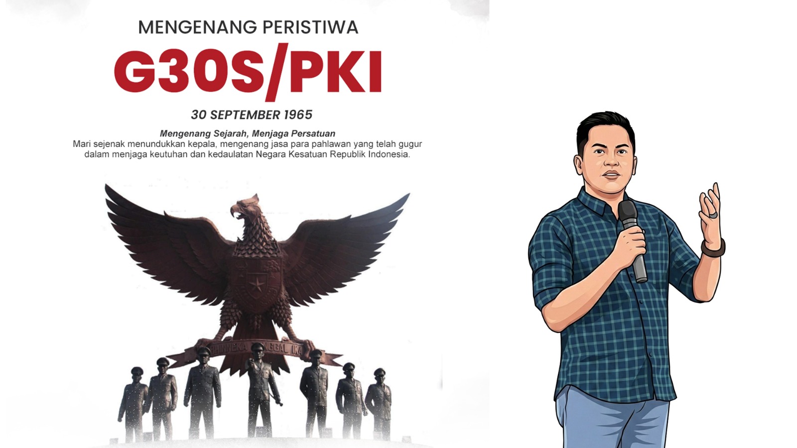 Kenang Peristiwa G30S, Adam Malik Tekankan Pentingnya Menjaga Persatuan Bangsa