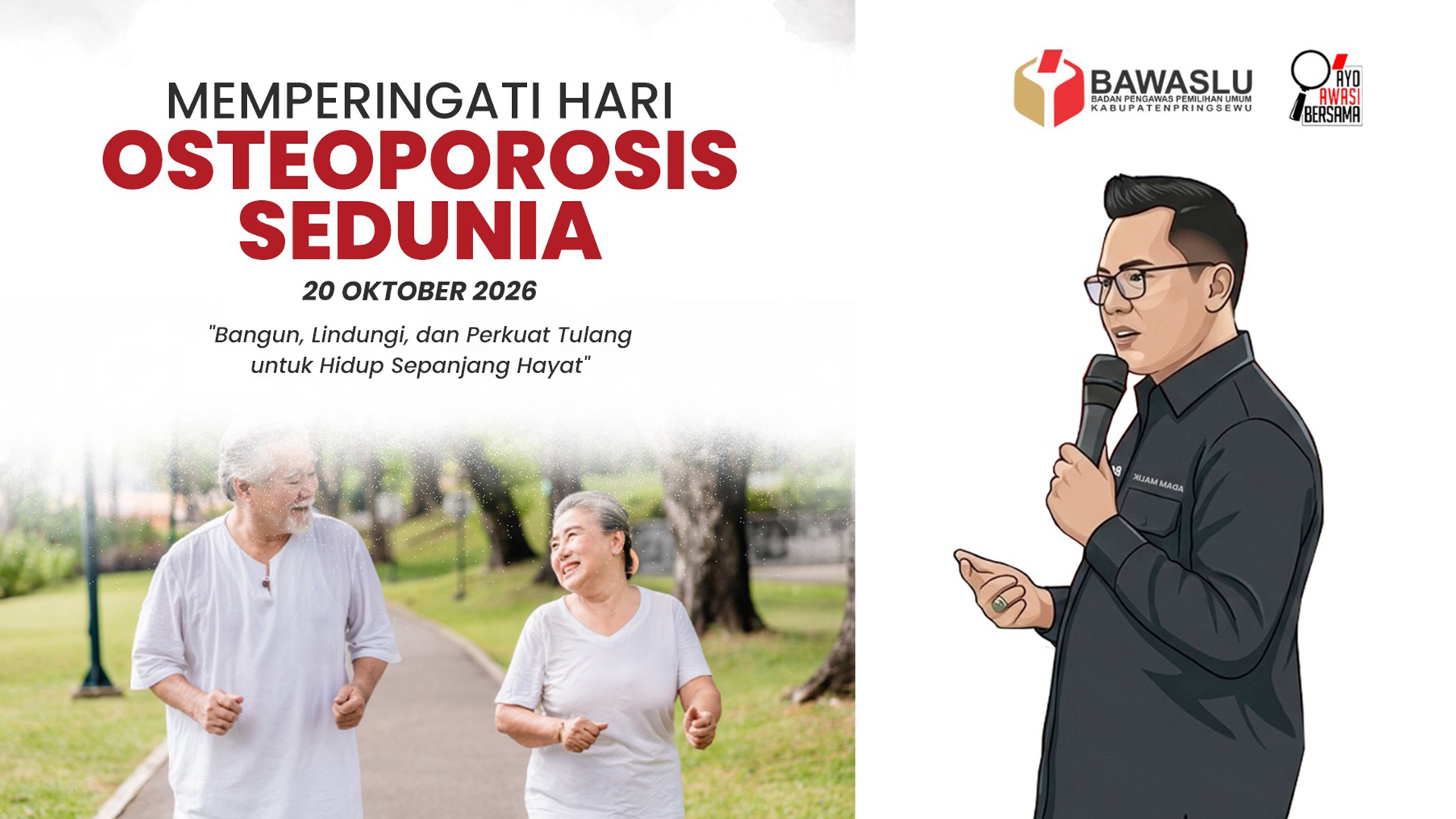 Adam Malik Ajak Masyarakat Peduli Kesehatan Tulang pada Peringatan Hari Osteoporosis Sedunia 2026