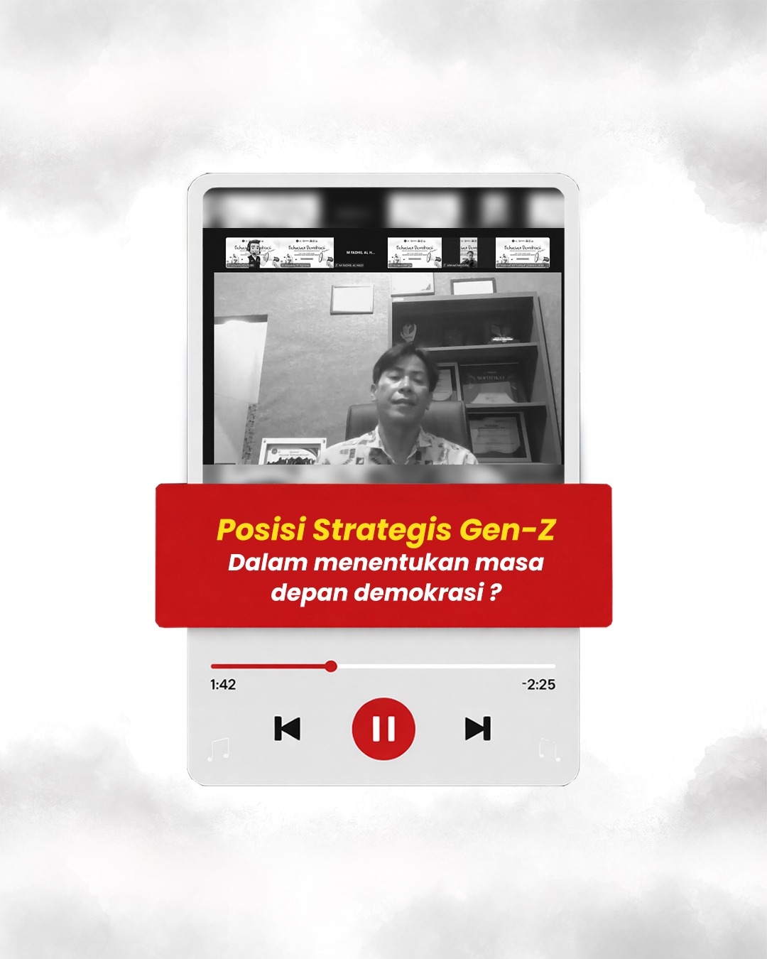 Adam Malik Ajak Gen Z Berperan Aktif Mengawal Demokrasi Menuju Pemilu 2029