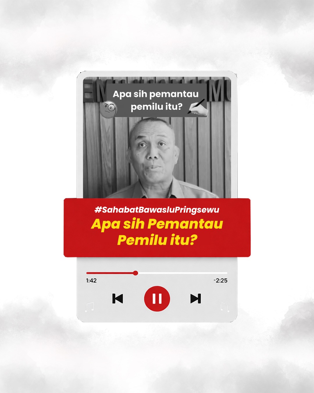 Kenali Pemantau Pemilu, Bawaslu Pringsewu Ajak Masyarakat Ikut Awasi Demokrasi