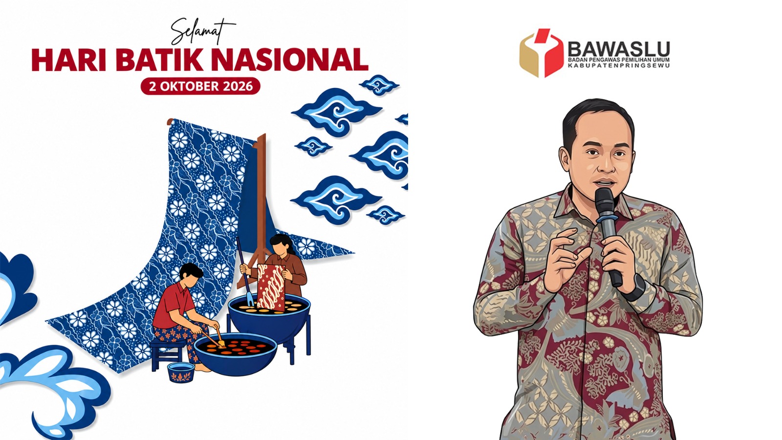Suprondi Ajak Masyarakat Maknai Hari Batik Nasional sebagai Simbol Persatuan dan Keberagaman Demokrasi