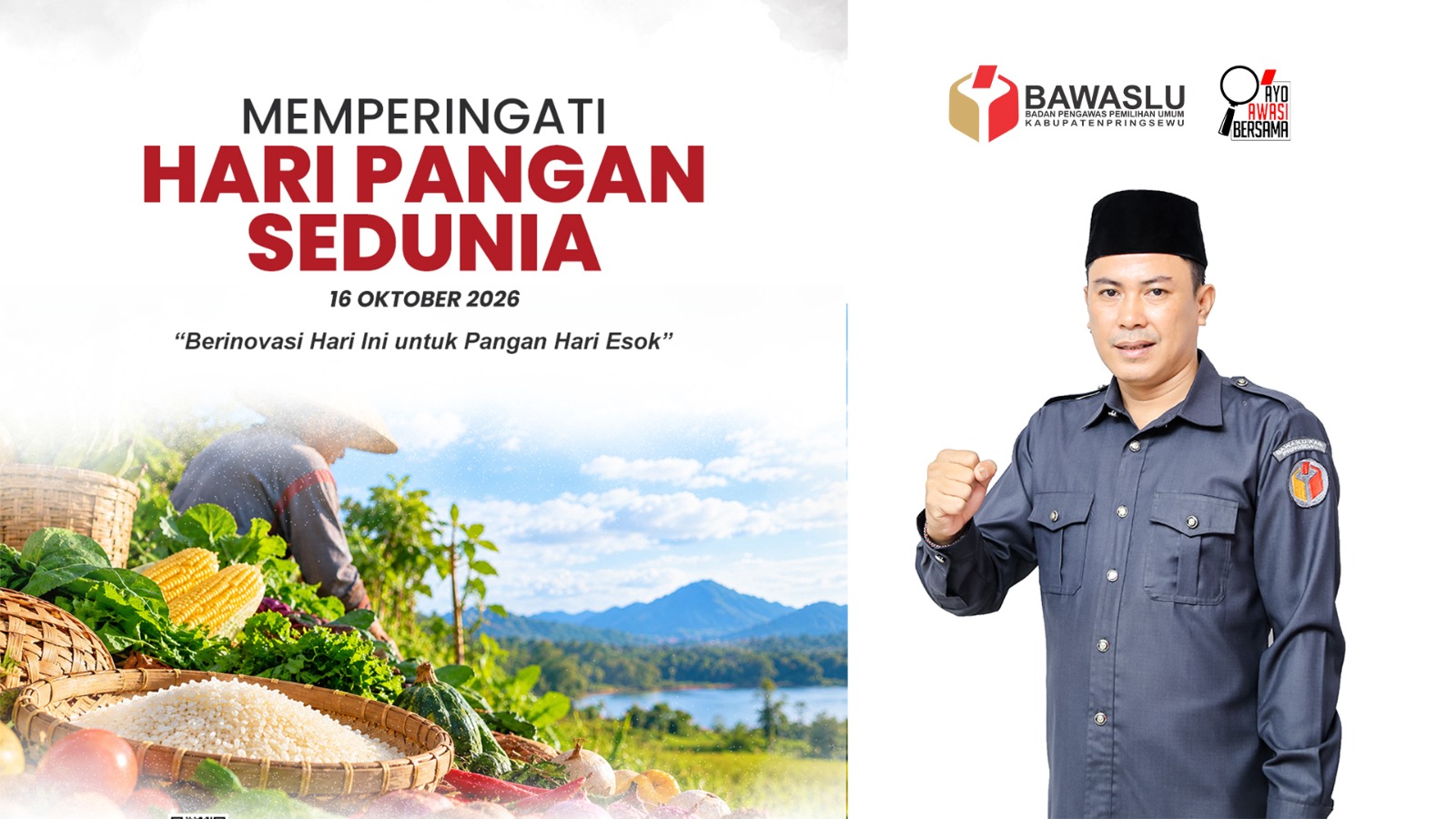 Adam Malik Ajak Masyarakat Perkuat Kepedulian terhadap Ketahanan Pangan pada Hari Pangan Sedunia 2026