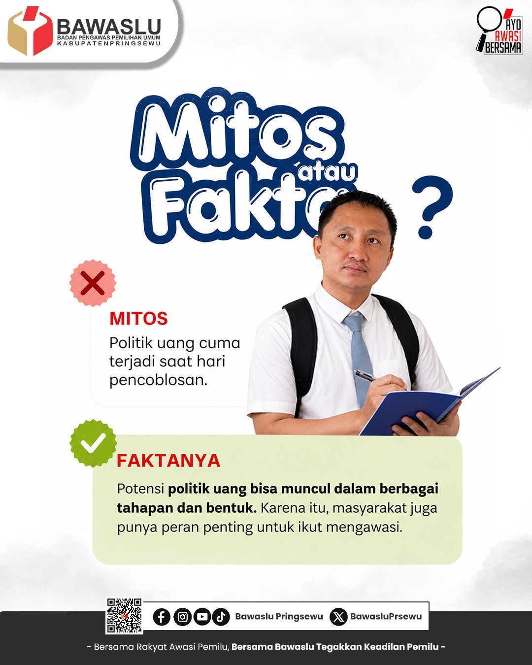 Mitos atau Fakta? Politik Uang Hanya Terjadi Saat Hari Pencoblosan