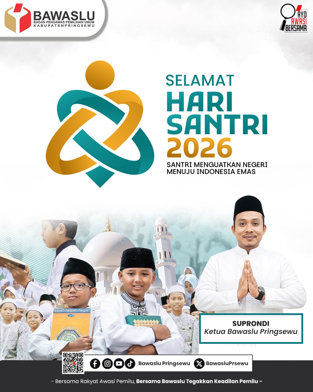 Suprondi: Semangat Pengabdian Santri Menjadi Inspirasi dalam Mengawal Demokrasi
