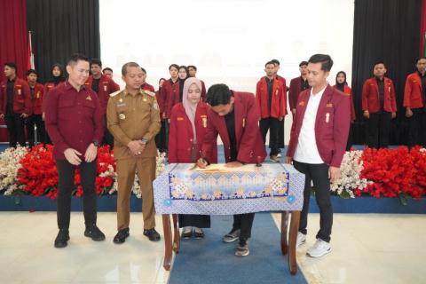 Bawaslu Pringsewu Hadiri Pelantikan PC IMM Pringsewu, Dorong Kolaborasi untuk Pringsewu Maju