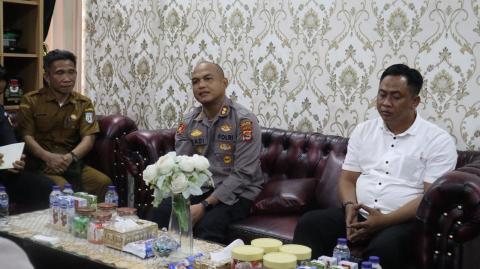 Perkuat Kolaborasi Kelembagaan, Bawaslu Pringsewu Audiensi dengan Polres