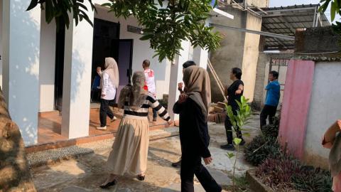 Senam Pagi, Bawaslu Pringsewu Dorong Budaya Kerja Sehat dan Produktif