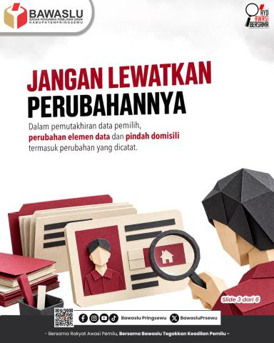 Data Kependudukan Berubah? Pastikan Kesesuaiannya dengan Data Pemilih