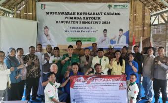 SUPRONDI : DEKLARASI DAMAI PILKADA OLEH PEMUDA LINTAS AGAMA,  BENTENG KUAT LAWAN POLITISASI IDENTITAS 