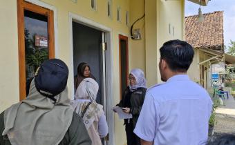 BAWASLU PRINGSEWU LAKUKAN UJI PETIK PELAKSANAAN COKLIT DATA PEMILIH