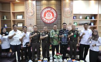 Persiapan Pemilihan Serentak 2024, Bawaslu Lakukan Audiensi dengan Kejaksaan Negeri Kabupaten Pringsewu