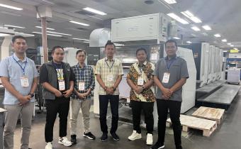 Foto Bawaslu Pringsewu melaksanakan pengawasan terhadap proses pencetakan surat suara untuk Pemilihan Kepala Daerah (Pilkada) tahun 2024.