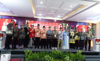 Bawaslu Pringsewu Lakukan pengawasan terhadap debat publik kedua pasangan calon Bupati dan Wakil Bupati Kabupaten Pringsewu Tahun 2024