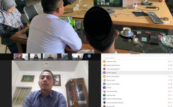 Bawaslu Pringsewu Ikuti Rakor Pengawasan Partisipatif Melalui Daring, Optimalkan Program Pengawasan Partisipatif