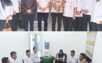 Foto koordinasi Bawaslu Pringsewu dengan Kepala Cabang Dinas Pendidikan (Kacabdin) Wilayah II Provinsi Lampung sebagai tindak lanjut atas surat edaran Kepala Dinas Pendidikan dan Kebudayaan Provinsi Lampung