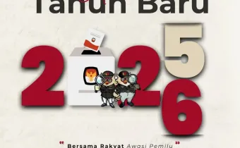 Bawaslu Pringsewu Ucapkan Selamat Tahun Baru 2026, Perkuat Komitmen Kawal Demokrasi