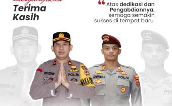 Apresiasi dan Doa Terbaik Bawaslu Pringsewu untuk Wakapolres dan Kasat Reskrim Polres Pringsewu