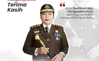 terima kasih dan penghargaan setinggi-tingginya atas dedikasi serta pengabdian Evi Hasibuan, S.H., M.H. selama menjabat sebagai Kepala Kejaksaan Negeri Pringsewu