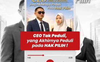 CEO Tak Peduli yang Akhirnya Peduli Pada Hak Pilih