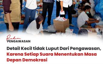 Rekam Pengawasan : Detail Kecil Tak Luput dari Pengawasan, Bawaslu Pringsewu Tegaskan Komitmen Jaga Integritas Pemilu