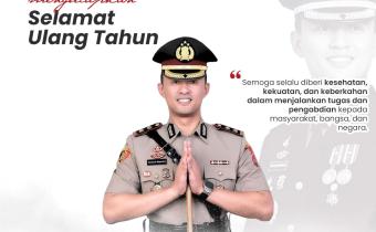 Bawaslu Kabupaten Pringsewu Ucapkan Selamat Ulang Tahun Kapolres Pringsewu