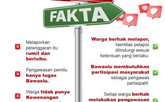 MITOS atau FAKTA? Kenali Lebih Dekat Pengawasan Partisipatif