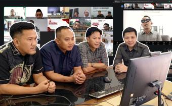 Matangkan Persiapan P2P Tahun 2026, Bawaslu Pringsewu Hadiri Rapat Koordinasi Secara Daring 