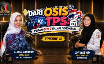 Podcast NgoDe Episode 16 Bahas Peran Gen Z dalam Demokrasi, Hadirkan Ketua OSIS SMAN 2 Gadingrejo