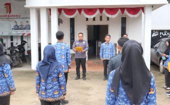 Bawaslu Kabupaten Pringsewu Gelar Upacara Peringatan Hari Kebangkitan Nasional Tahun 2026