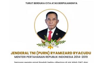 Bawaslu Kabupaten Pringsewu Sampaikan Duka Cita atas Wafatnya Jenderal TNI (Purn) Ryamizard Ryacudu