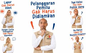 Bawaslu Pringsewu Ajak Masyarakat Aktif Laporkan Dugaan Politik Uang dan Pelanggaran Pemilu