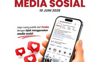PERINGATI HARI MEDIA SOSIAL 10 JUNI, BAWASLU PRINGSEWU AJAK MASYARAKAT BIJAK BERMEDIA SOSIAL DAN LAWAN HOAKS